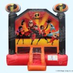 Incredibles bounce house